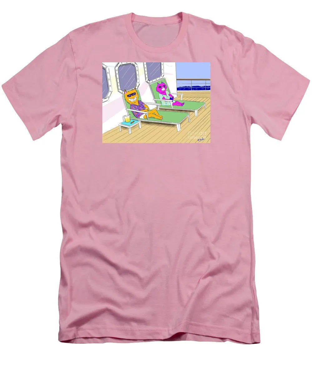 Cruise Cats - Men's T-Shirt (Slim Fit)