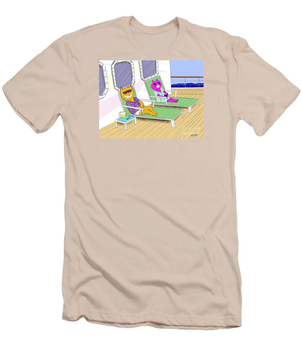Cruise Cats - Men's T-Shirt (Slim Fit)