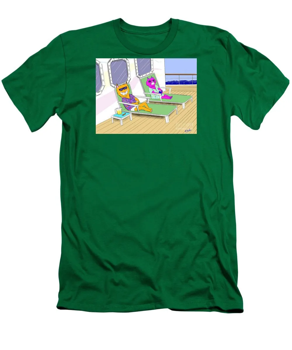 Cruise Cats - Men's T-Shirt (Slim Fit)