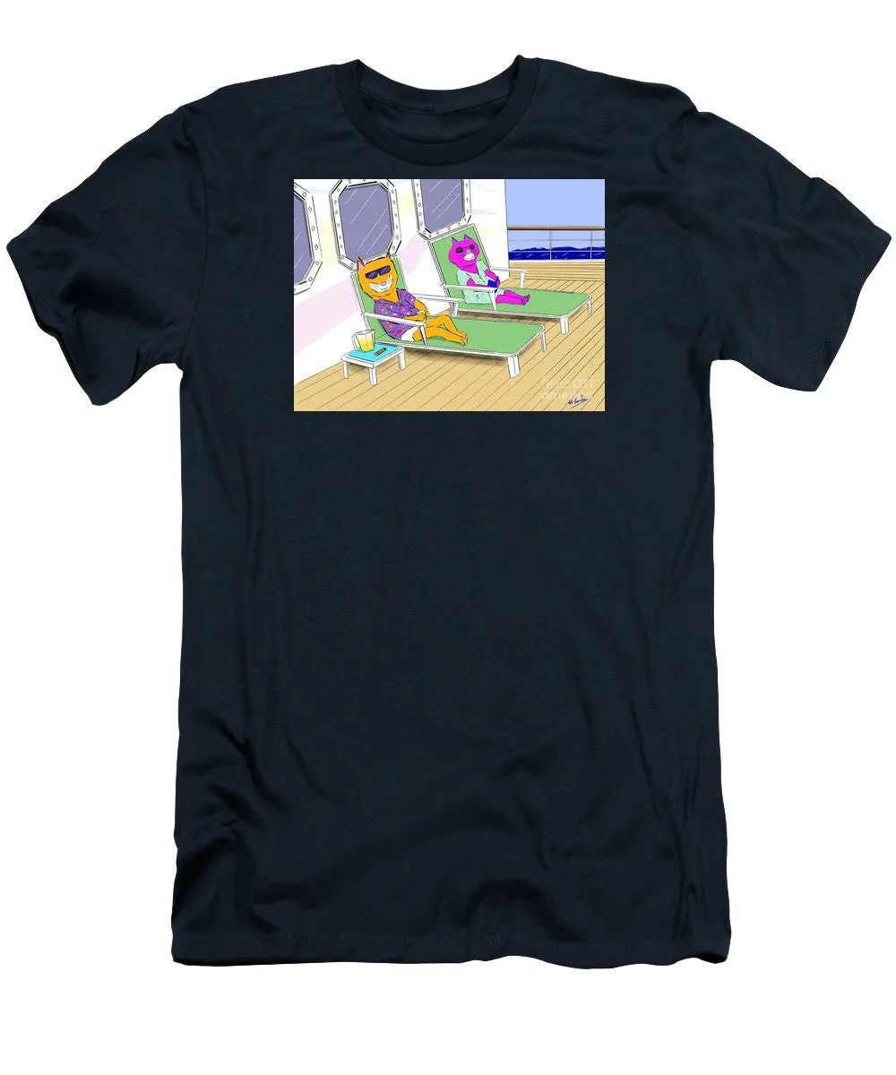 Cruise Cats - Men's T-Shirt (Slim Fit)