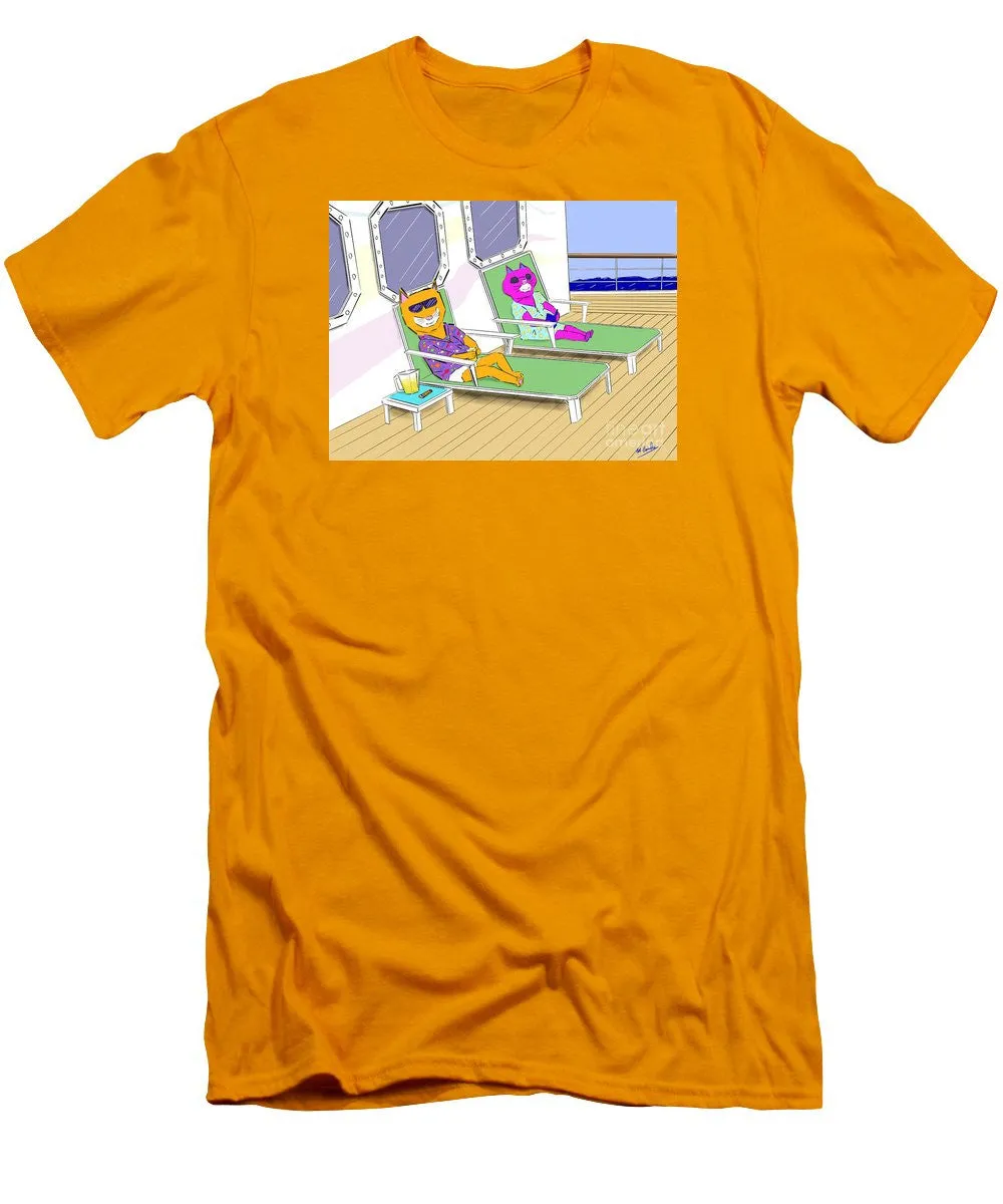 Cruise Cats - Men's T-Shirt (Slim Fit)