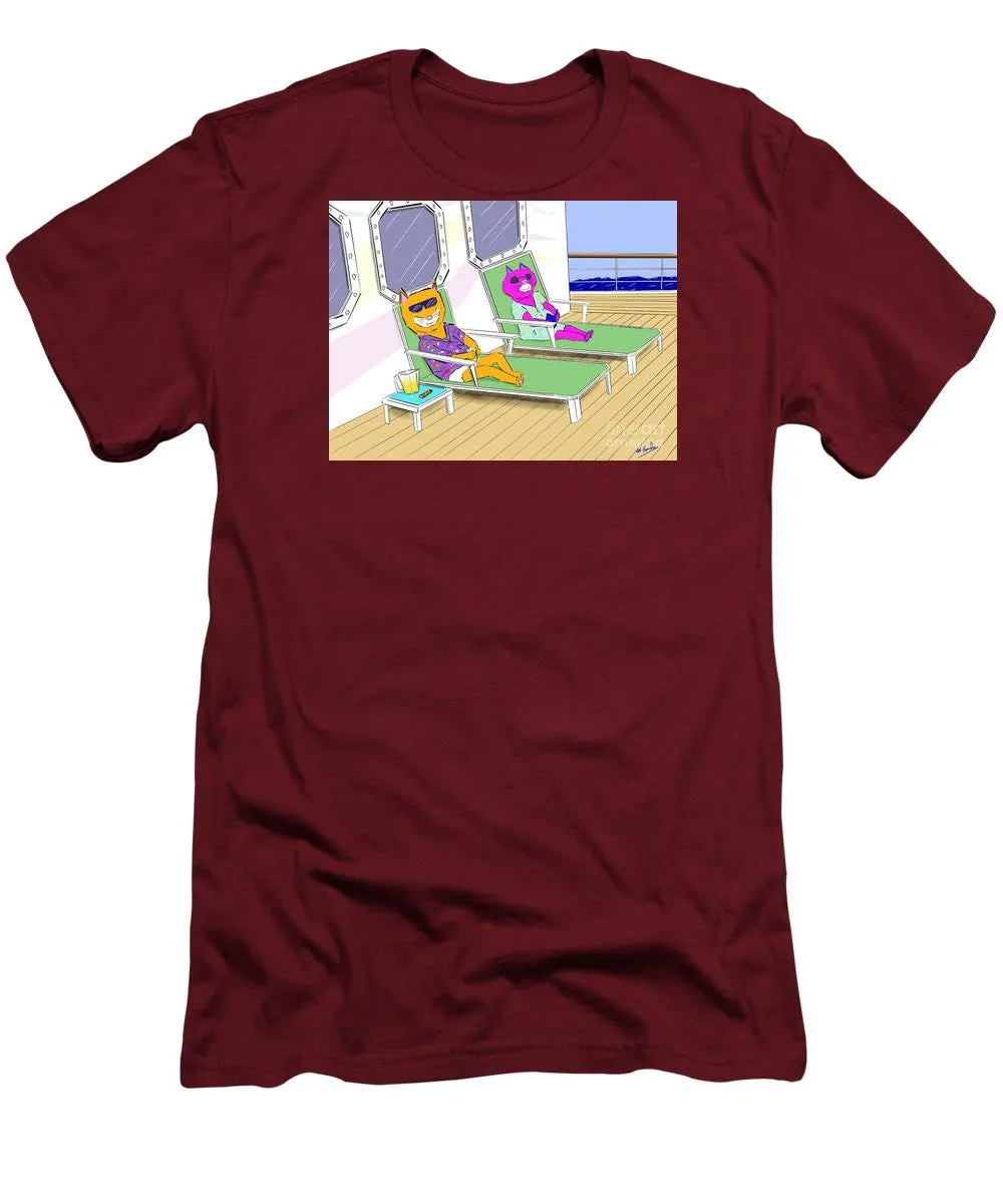 Cruise Cats - Men's T-Shirt (Slim Fit)