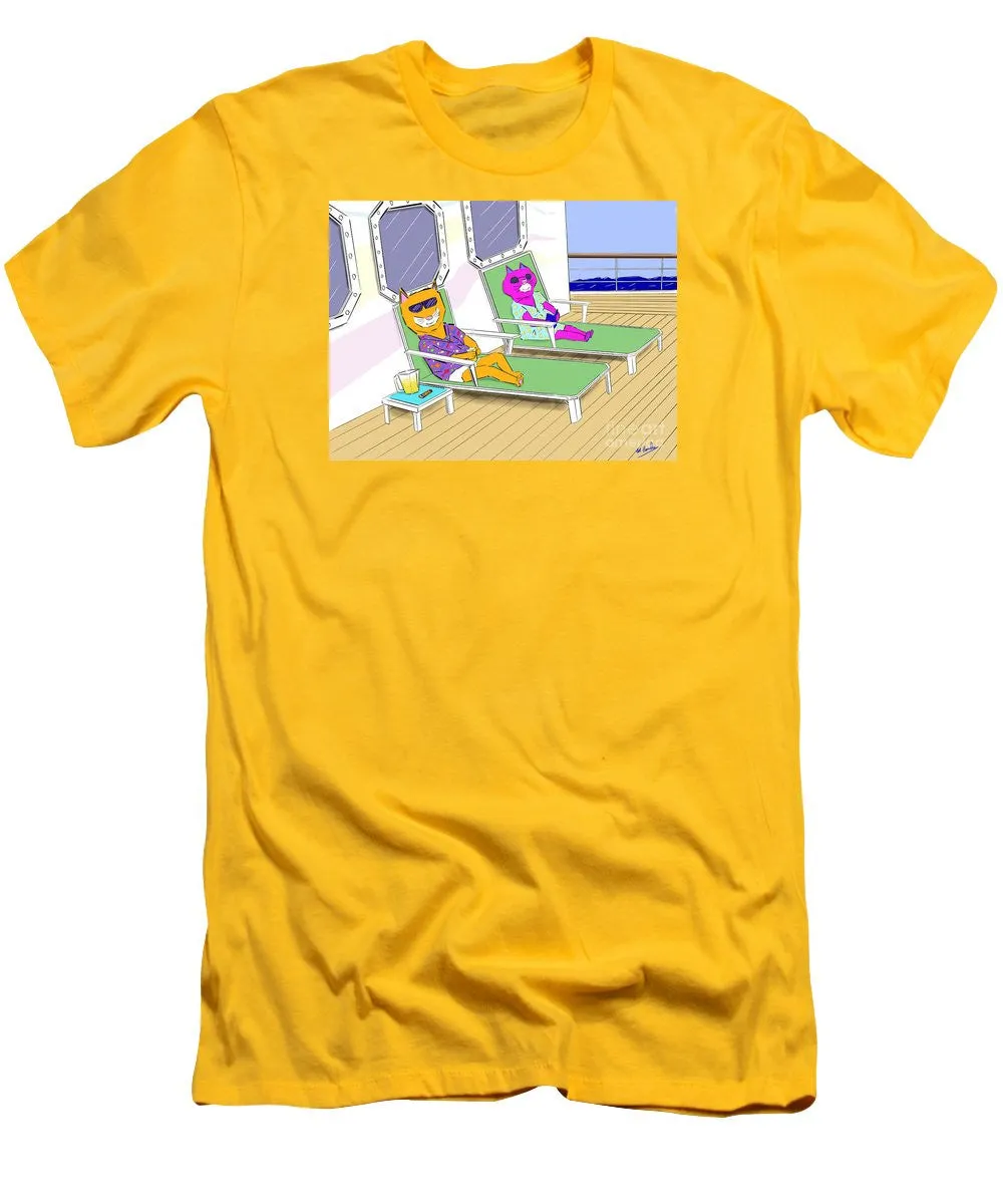 Cruise Cats - Men's T-Shirt (Slim Fit)