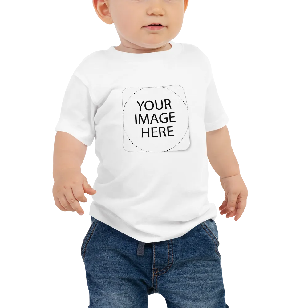 Custom Image Baby Jersey Short Sleeve Tee