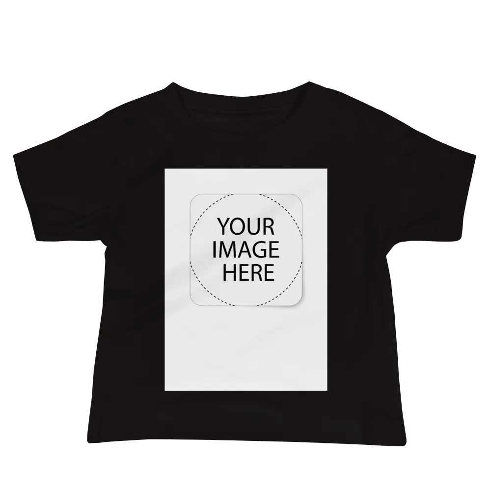 Custom Image Baby Jersey Short Sleeve Tee