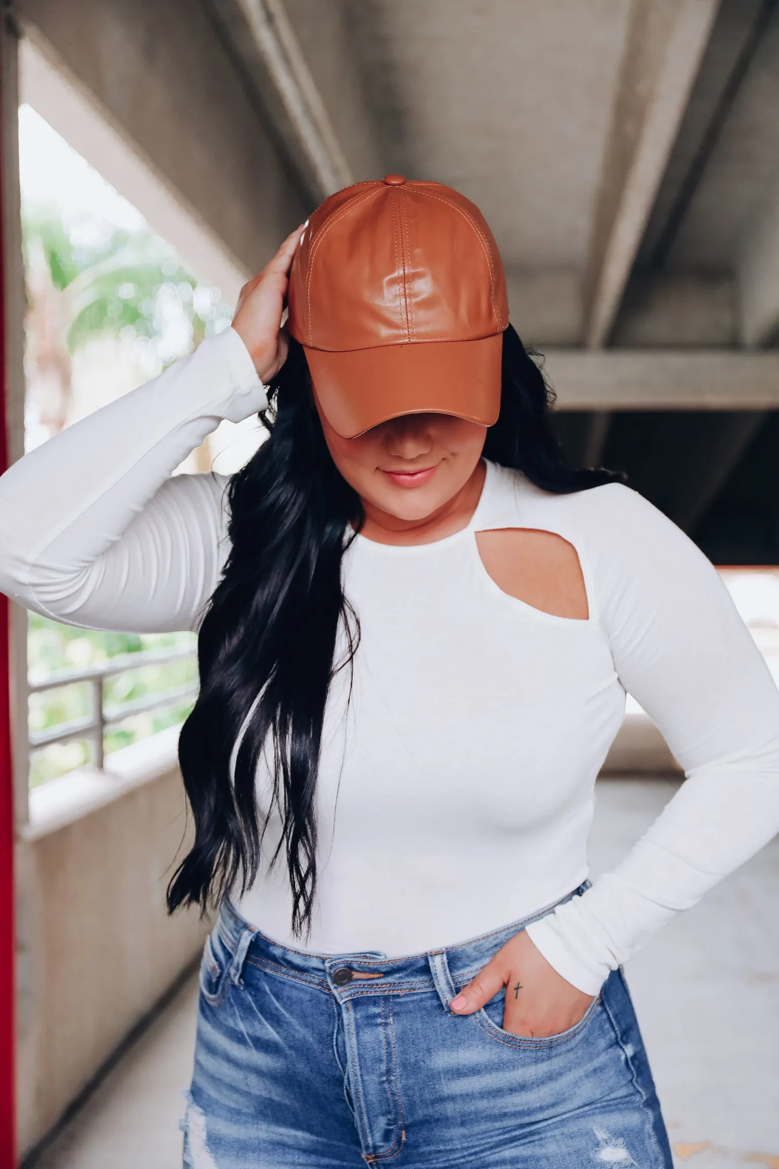 Delicate Details Cutout Top - Off White