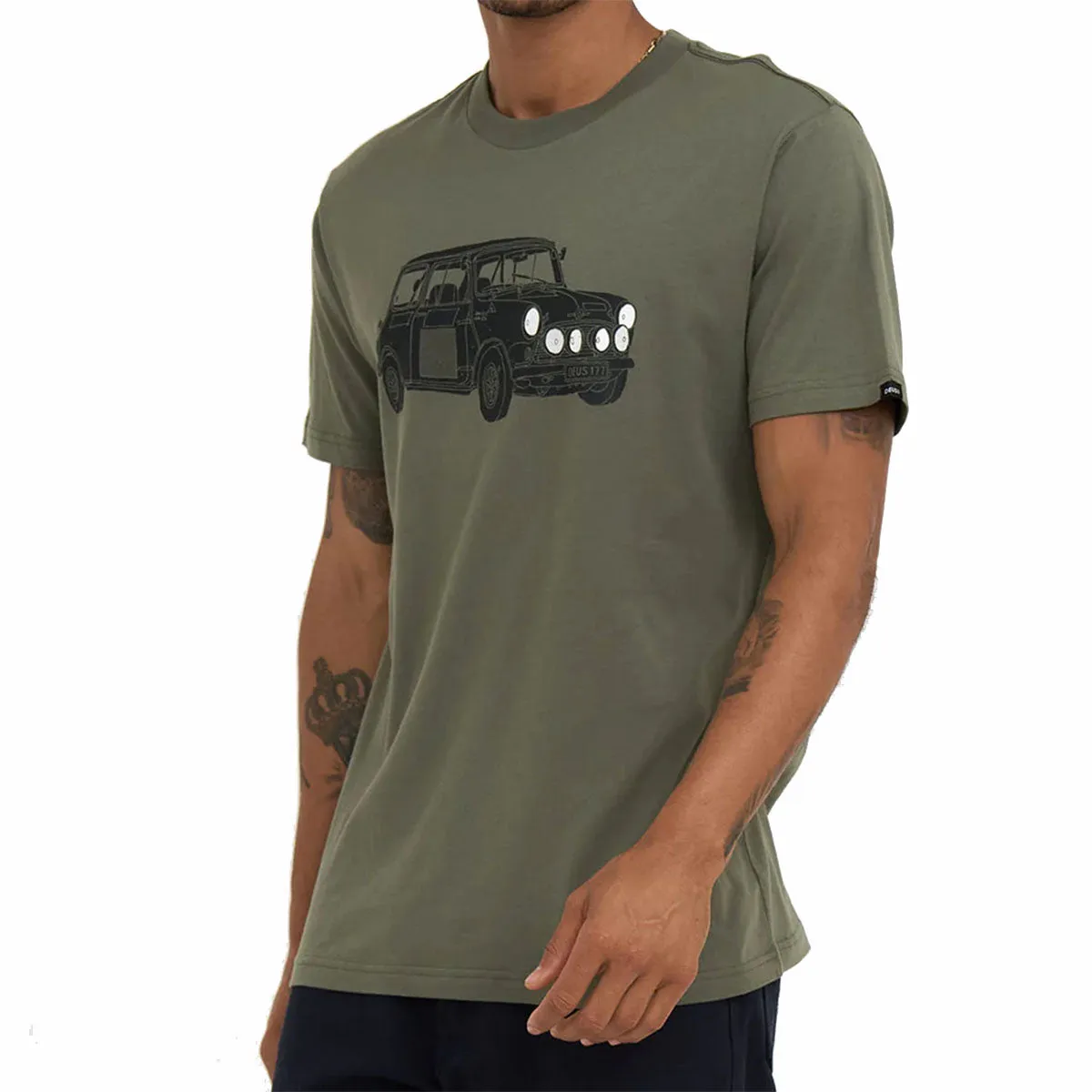 Deus Ex Machina Mini 117 T-Shirt Lichen Green