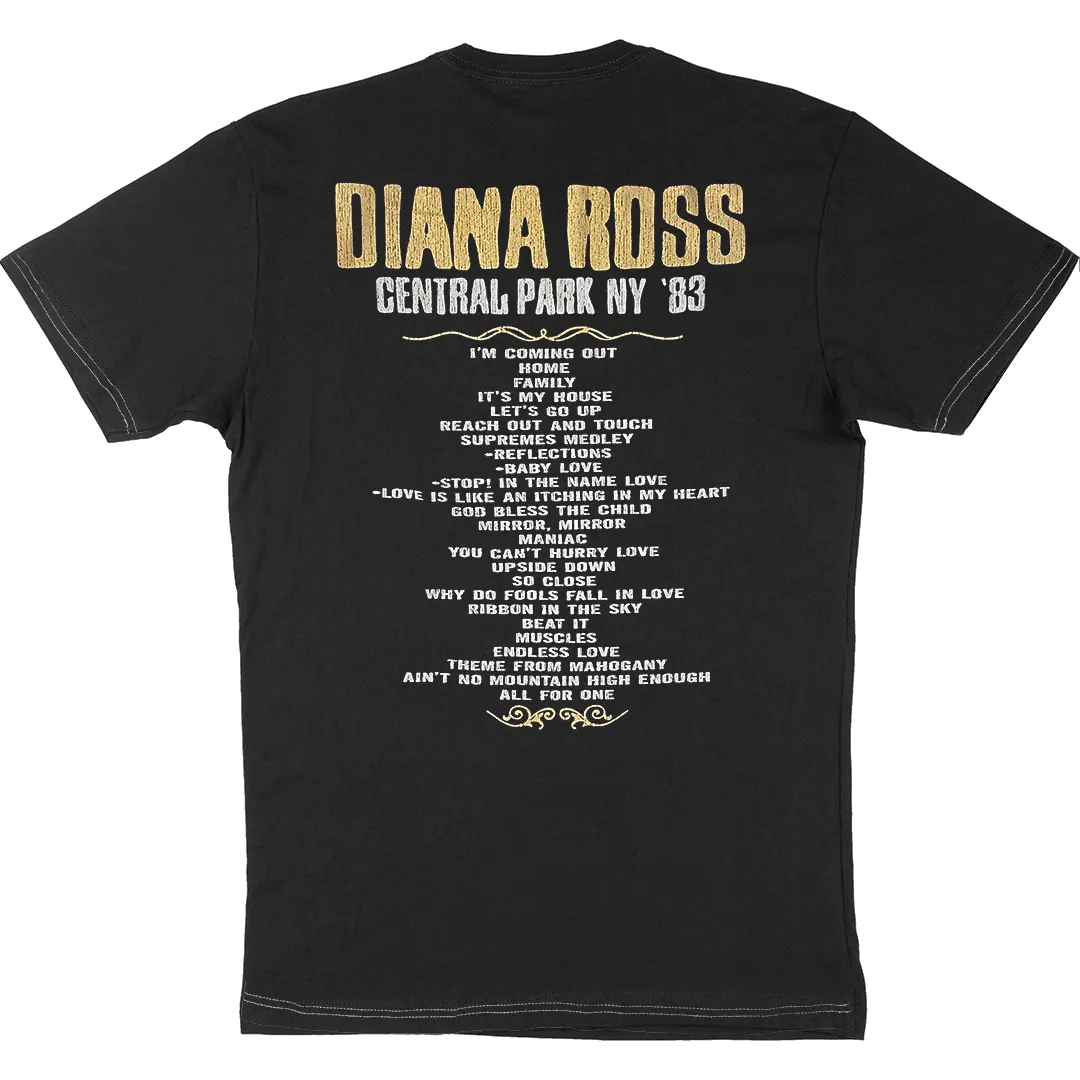 Diana Ross "Central Park 83" T-Shirt