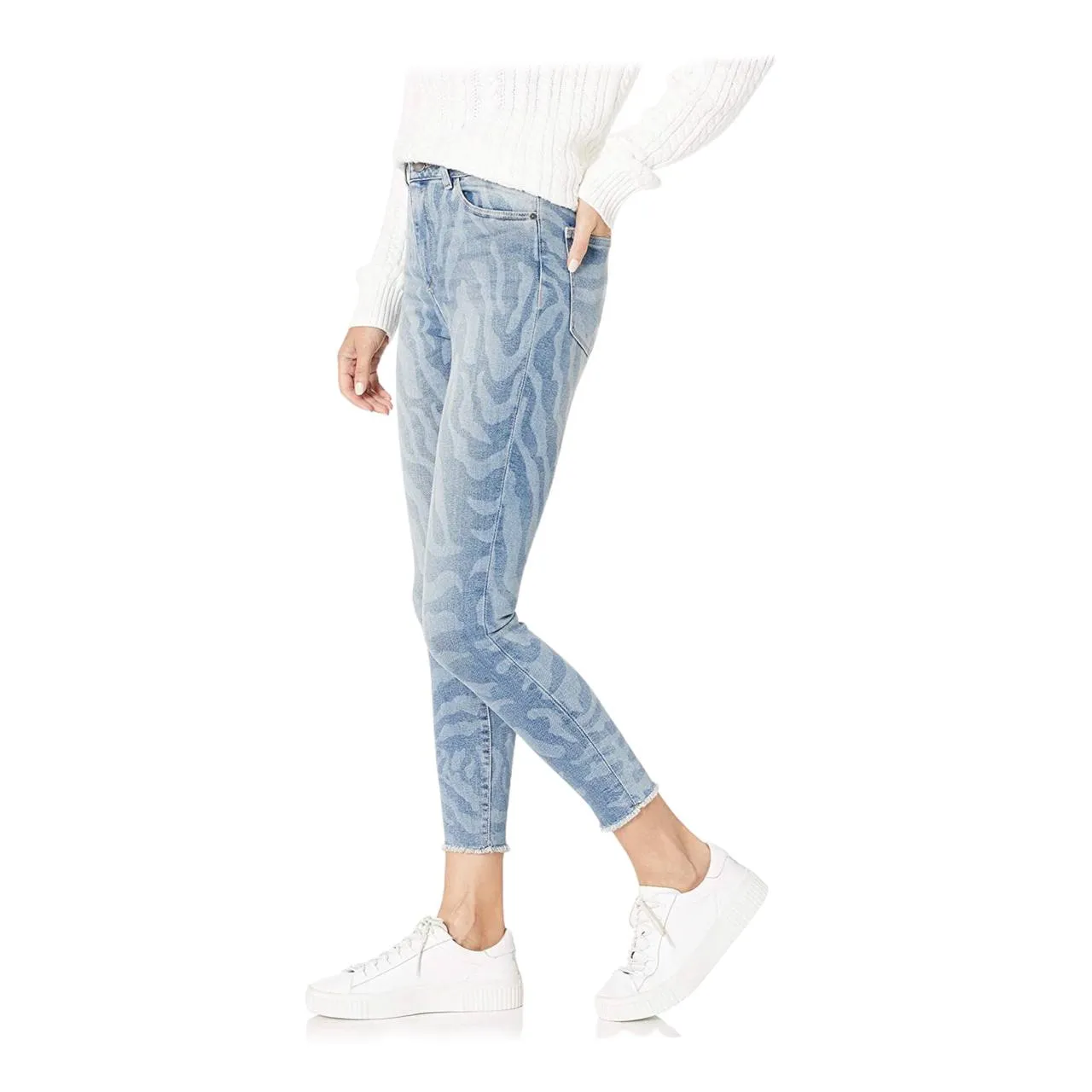 Dl1961 Women's Sahara Farrow Cropped High Rise Skinny Jeans Sz 26 NWT
