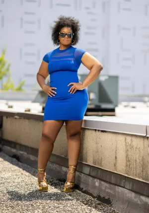 Don't Mesh Around Dress