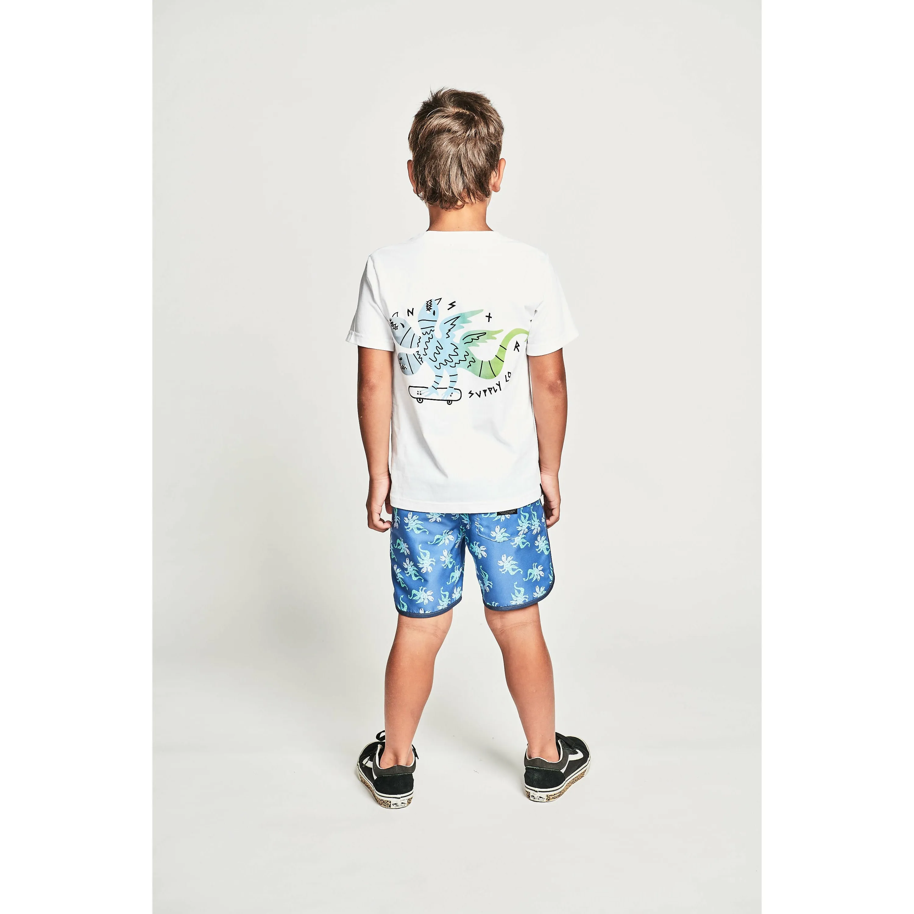 Dragonskate Ss Tee - White