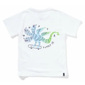 Dragonskate Ss Tee - White