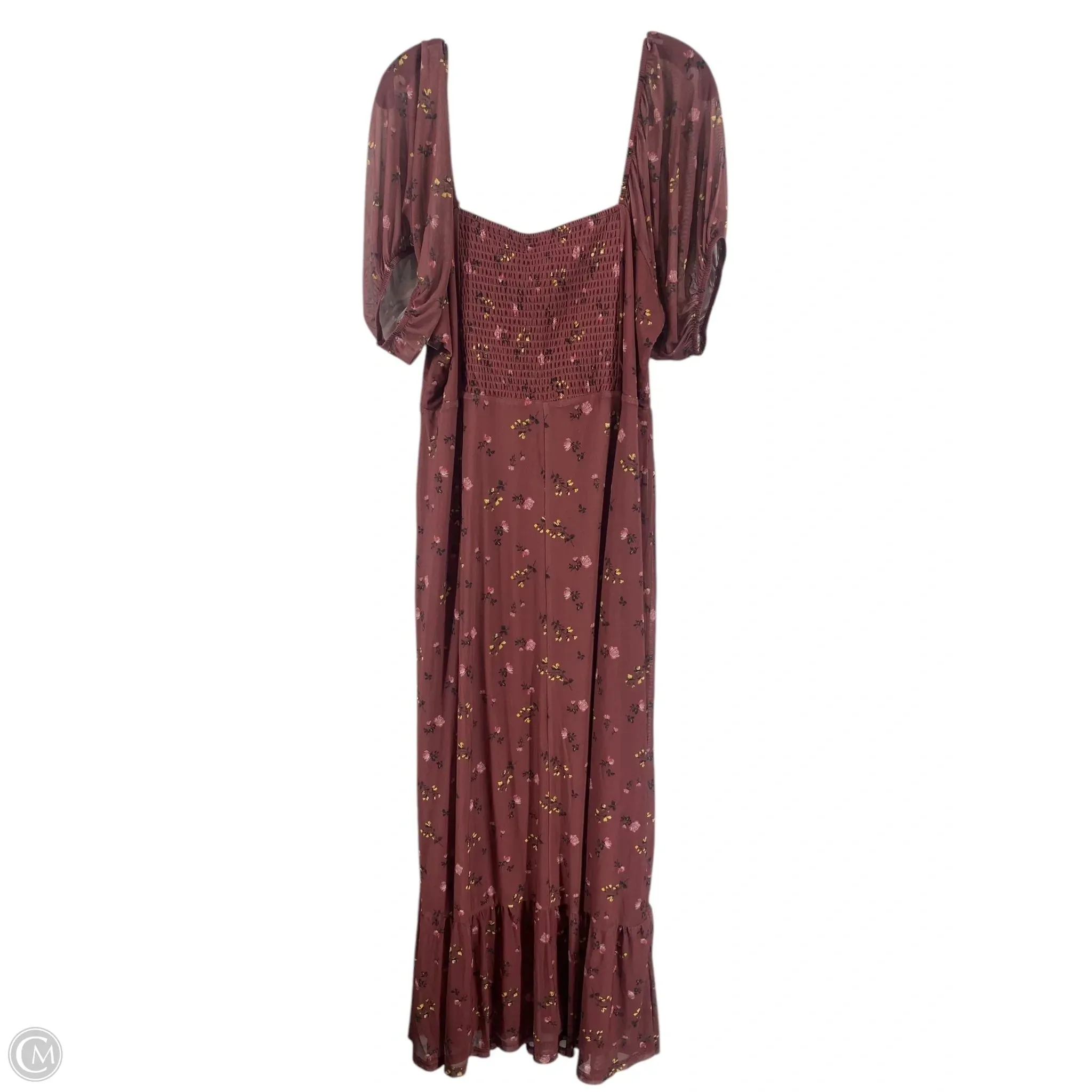 Dress Casual Maxi By Clothes Mentor In Mauve, Size: 2x