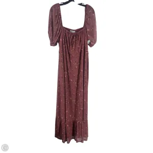 Dress Casual Maxi By Clothes Mentor In Mauve, Size: 2x