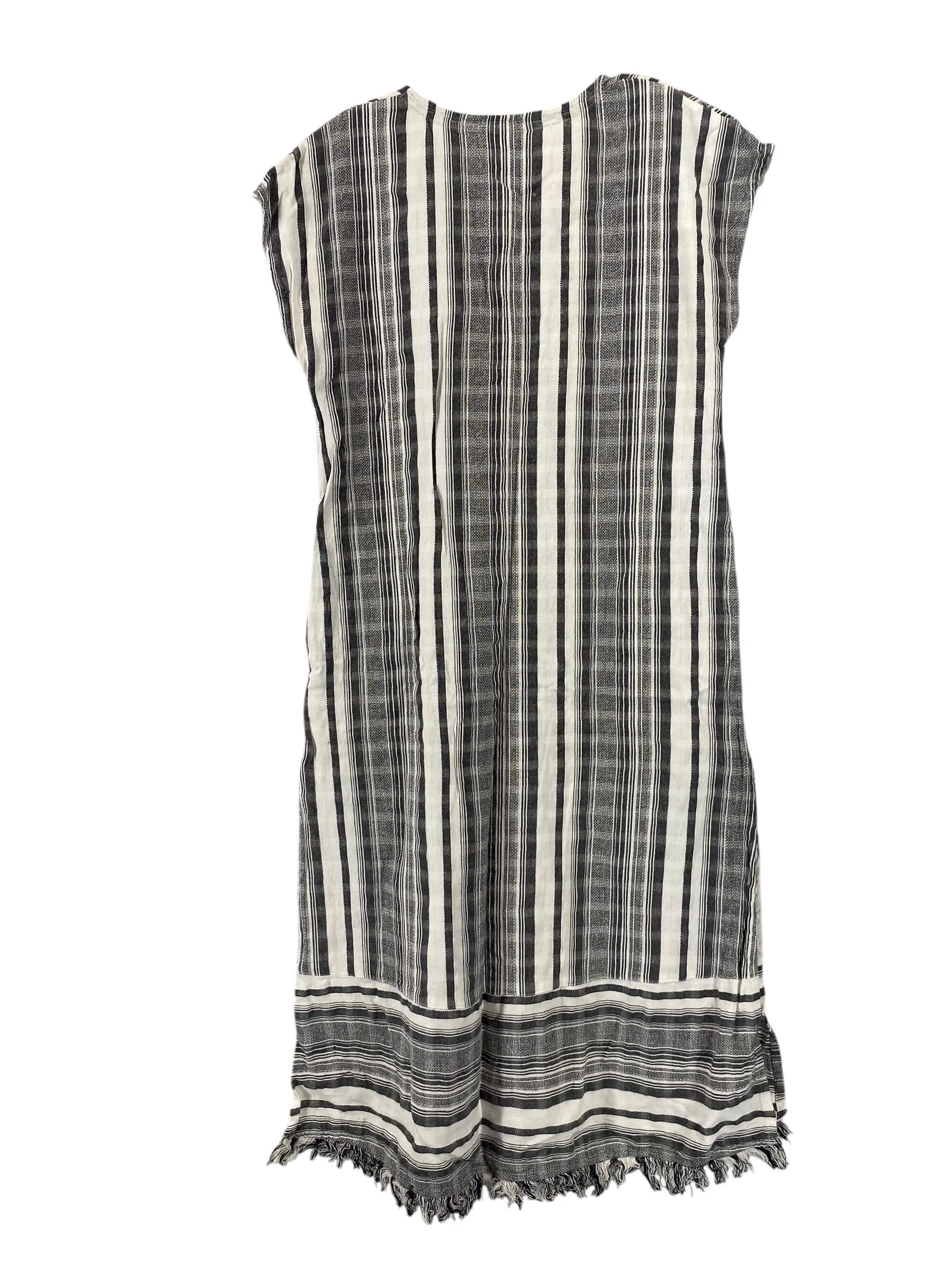 Dress Casual Maxi By Tommy Bahama In Black & White, Size: S