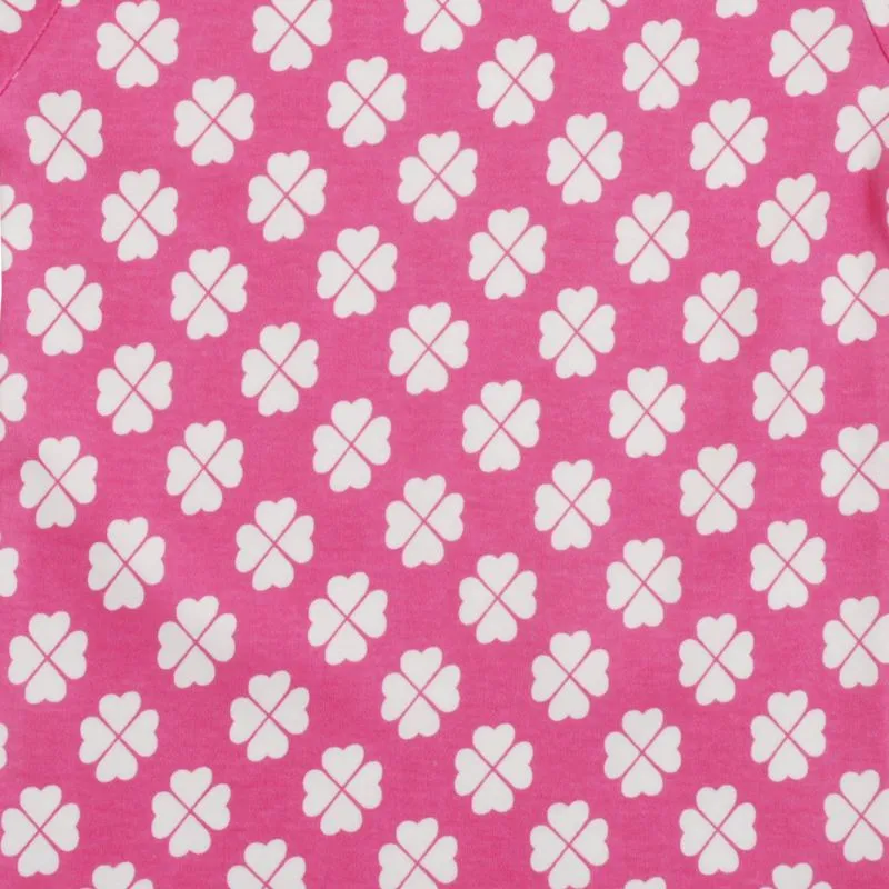 DUNS Sweden Kids Clover T-shirt - Pink