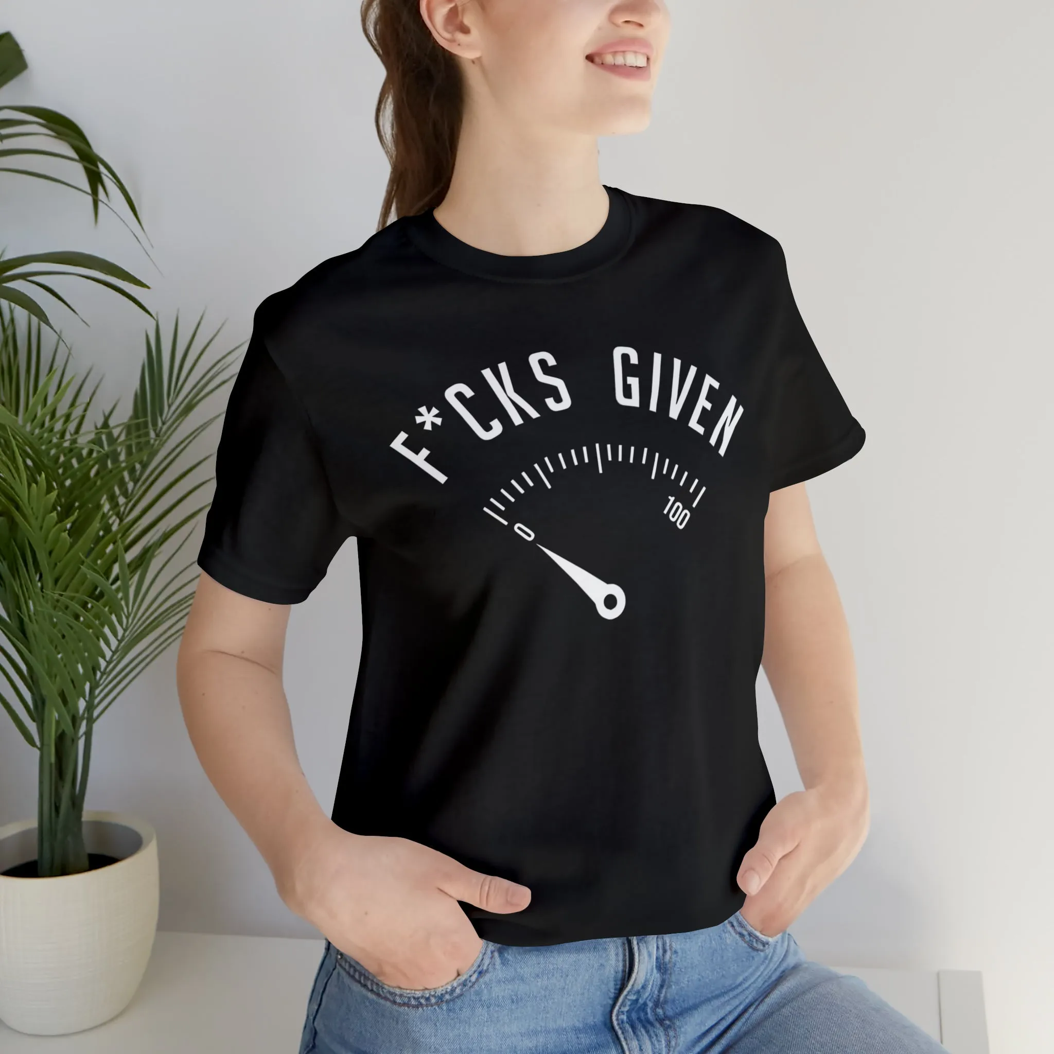 F*cks Given Short Sleeve Tee