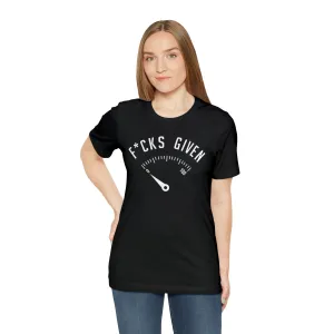 F*cks Given Short Sleeve Tee