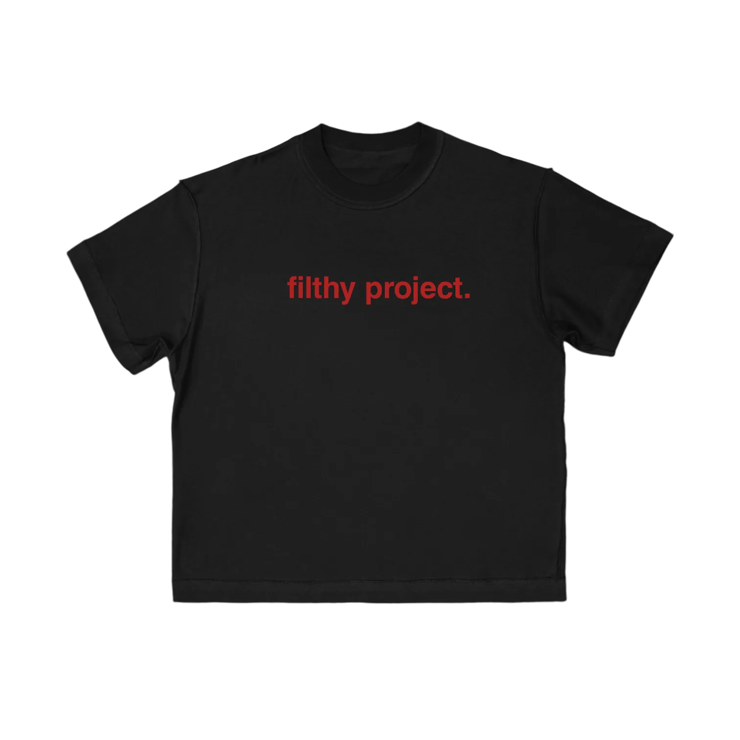 filthy® expert level graphic design tee black