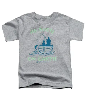 Fishing Heaven On Earth - Toddler T-Shirt