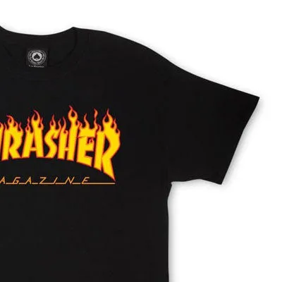Flame Tee Black