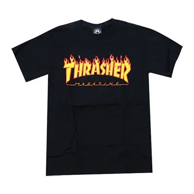 Flame Tee Black