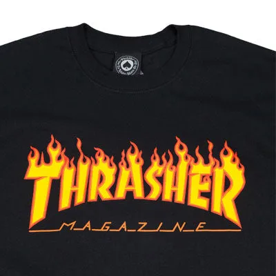 Flame Tee Black