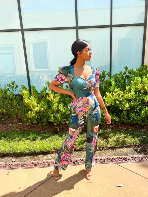 Floral Pants Set
