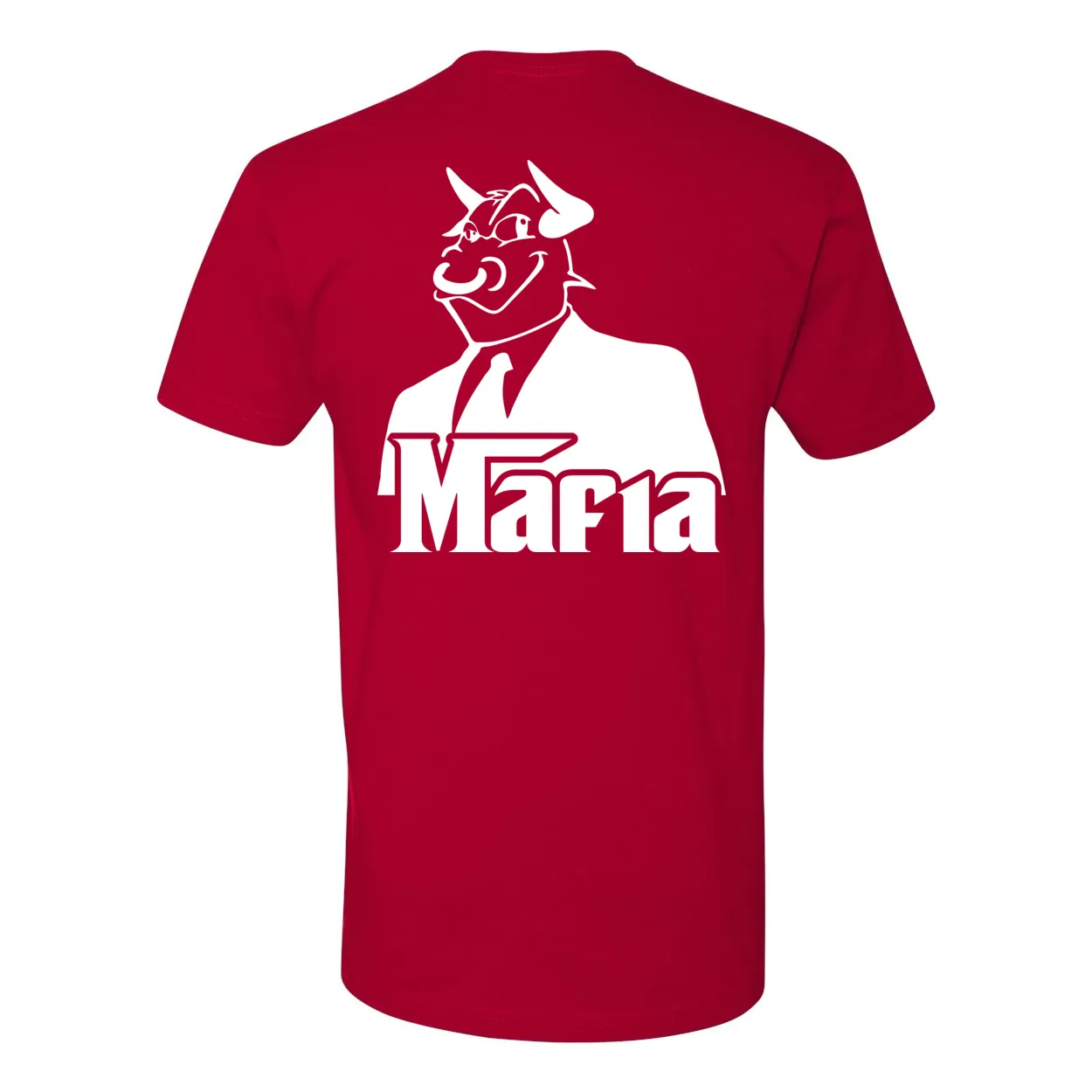 Front & Back Print Mafia 2 White Print