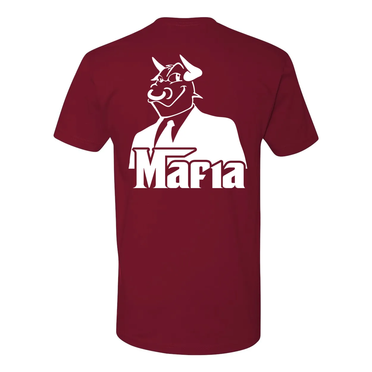 Front & Back Print Mafia 2 White Print