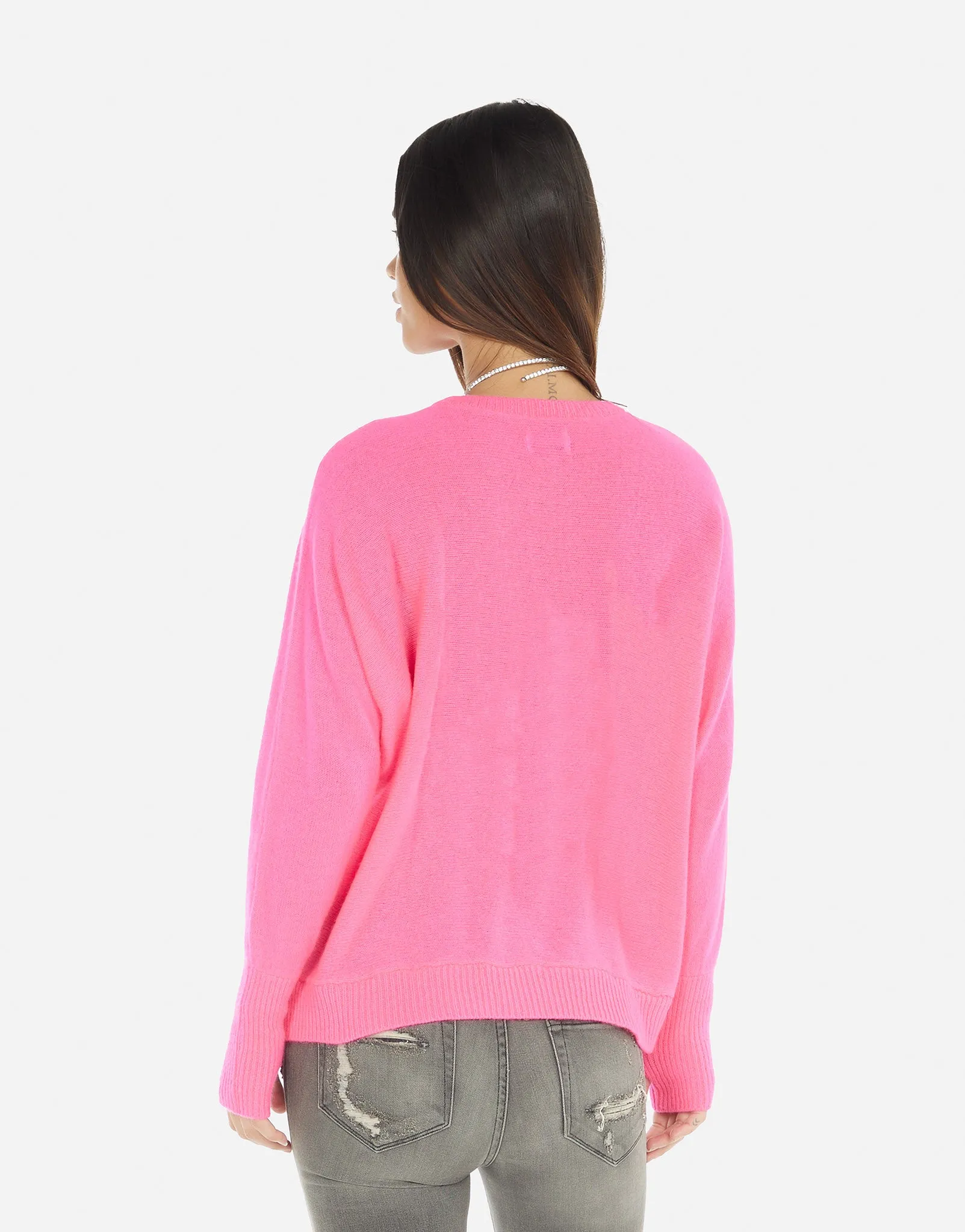 Gabriel Neon Pink Cashmere