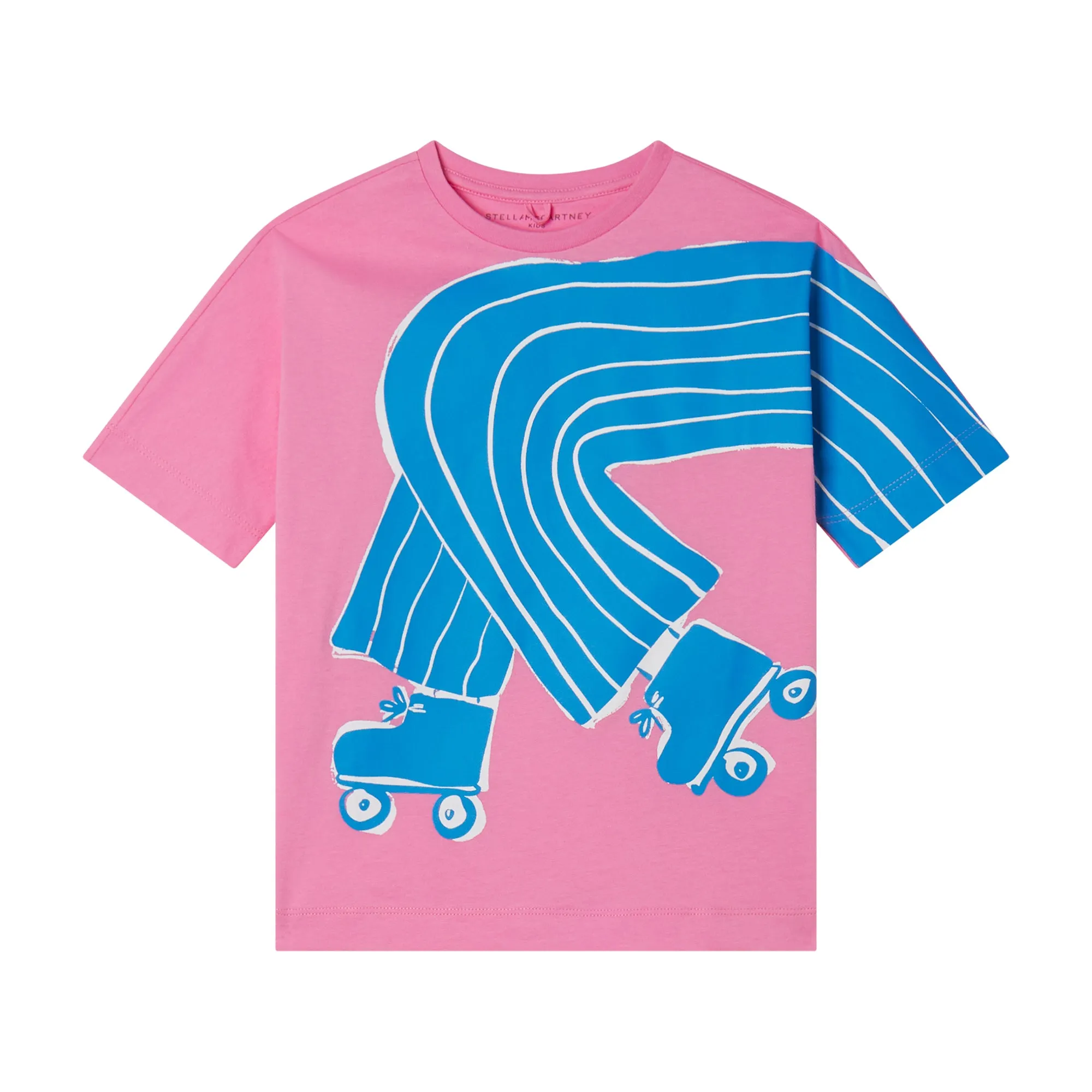 Girls Pink Skate T-Shirt