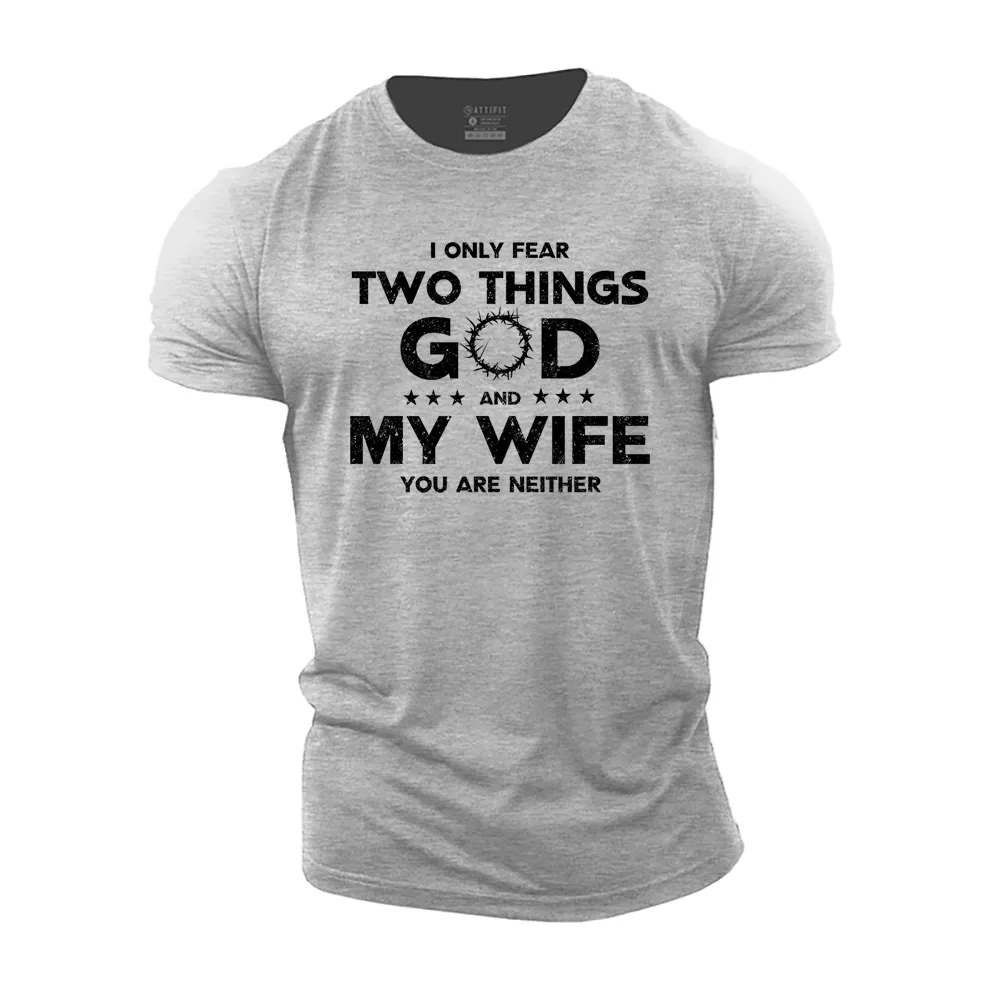 God and Wife Cotton T-Shirt
