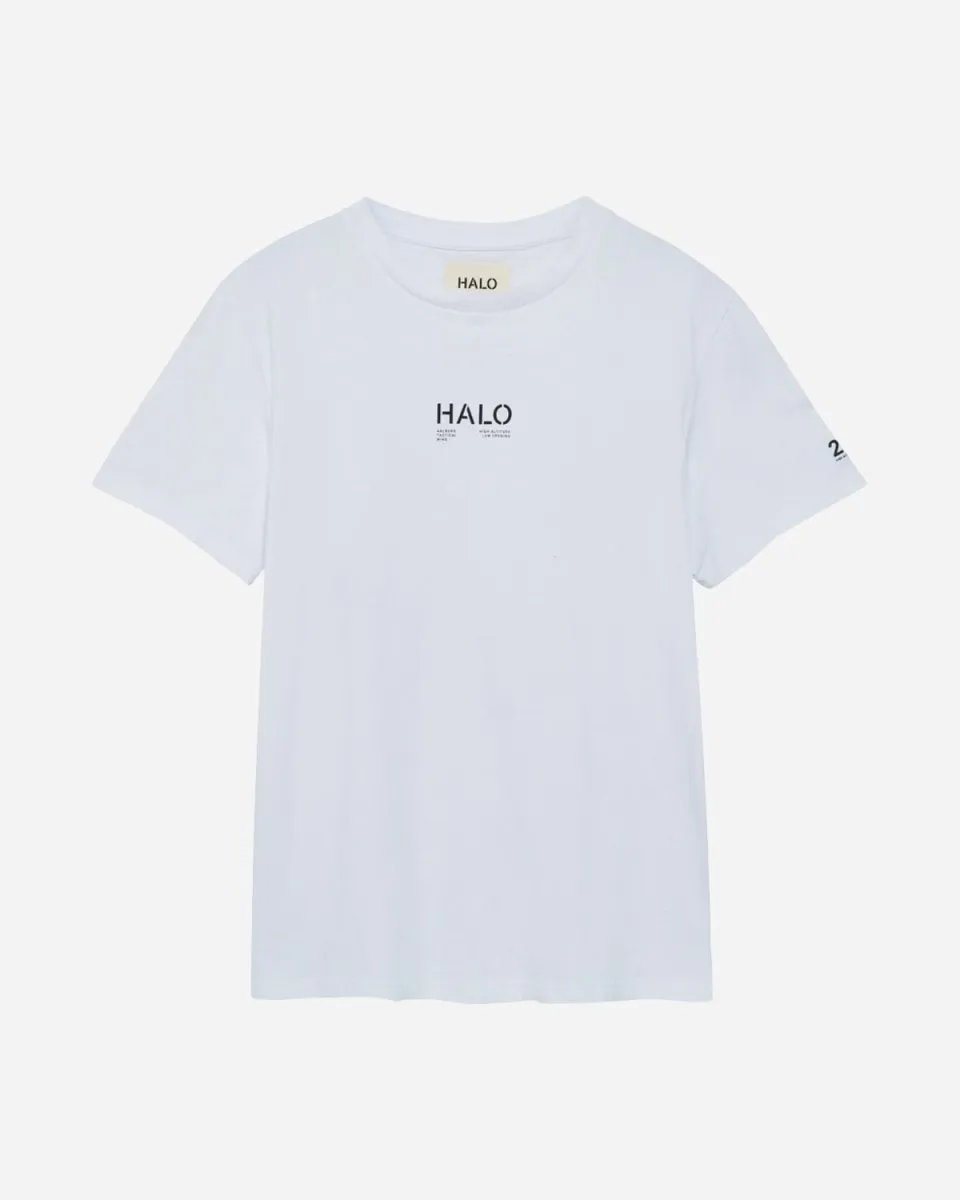 Halo Cotton T-Shirt - White