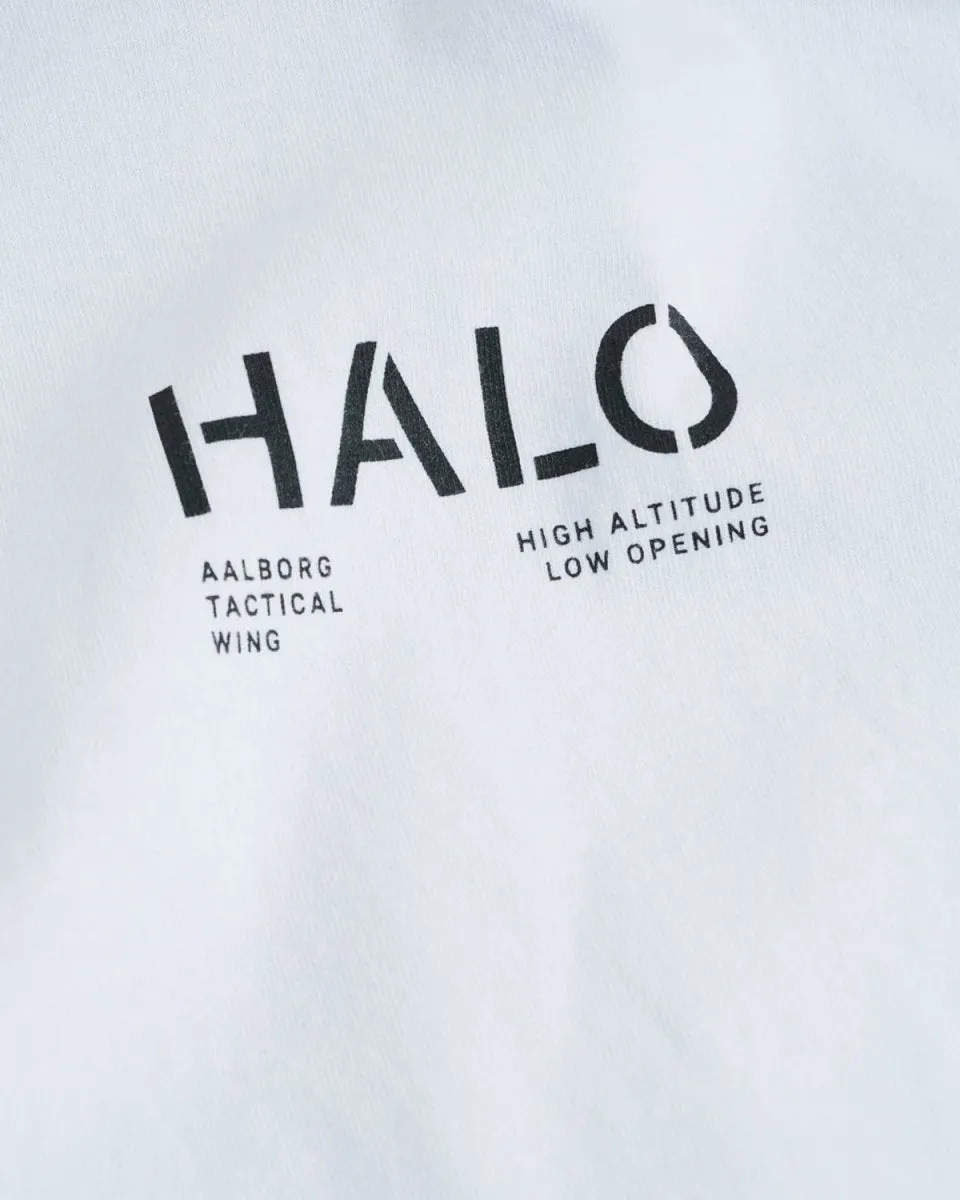 Halo Cotton T-Shirt - White
