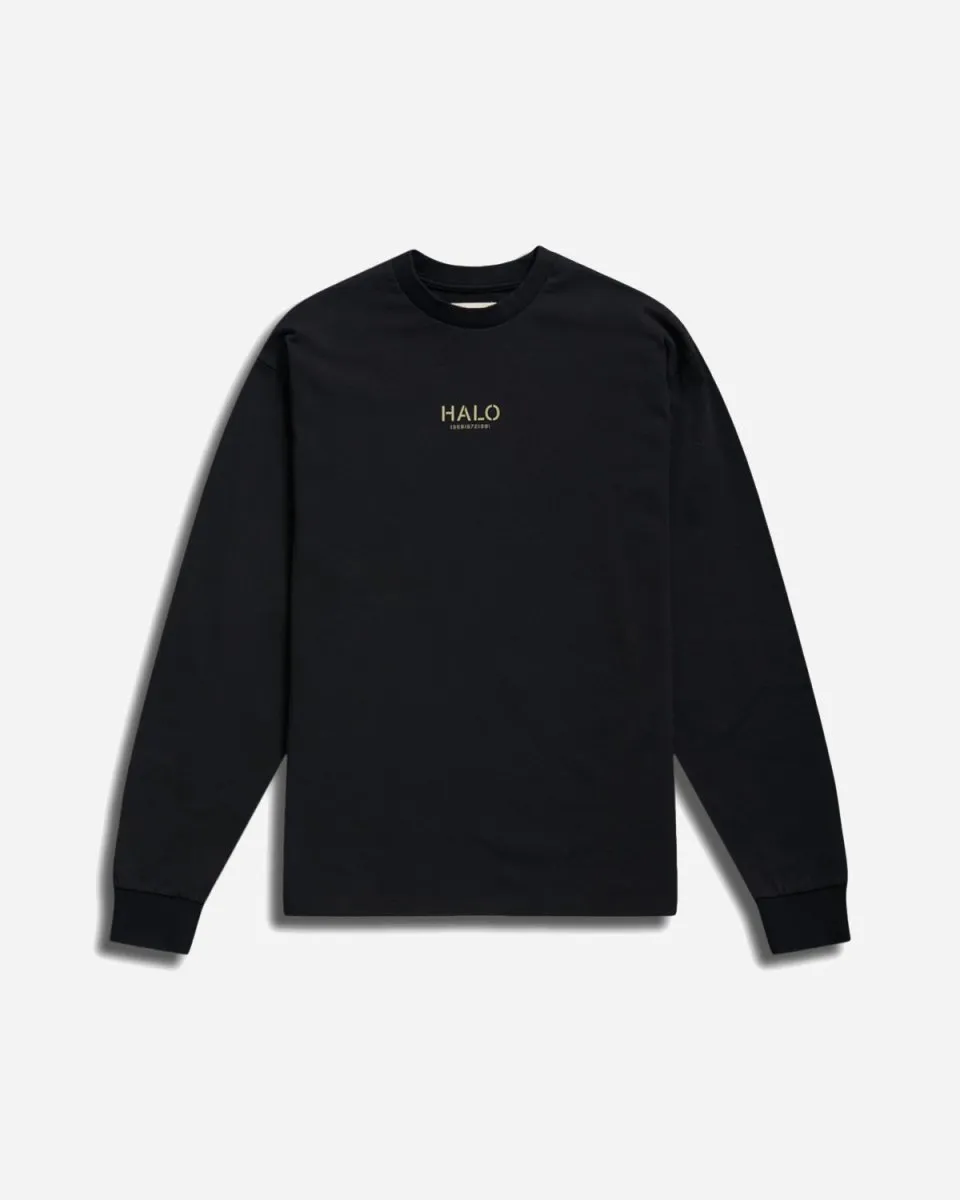 Halo Heavy Graphic T-Shirt L/S - Black