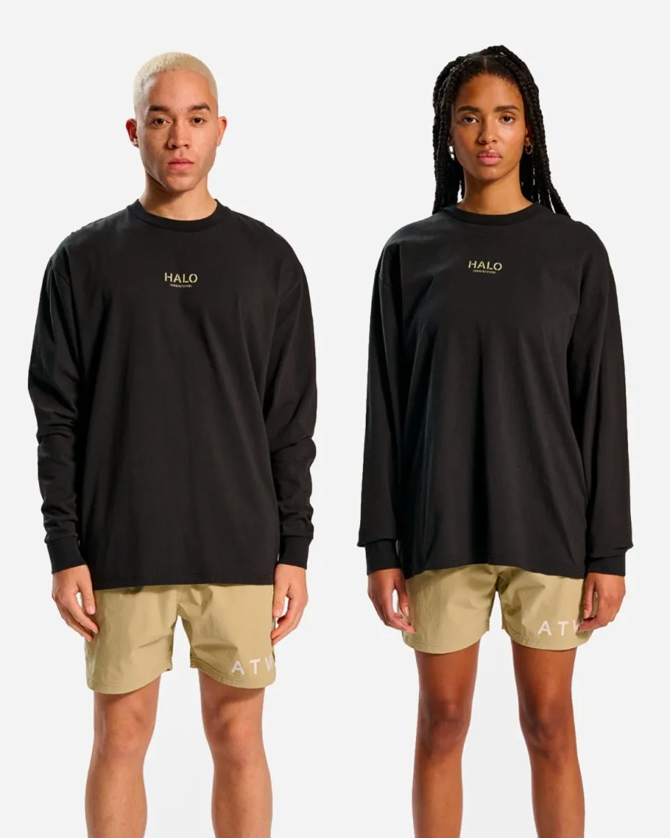 Halo Heavy Graphic T-Shirt L/S - Black
