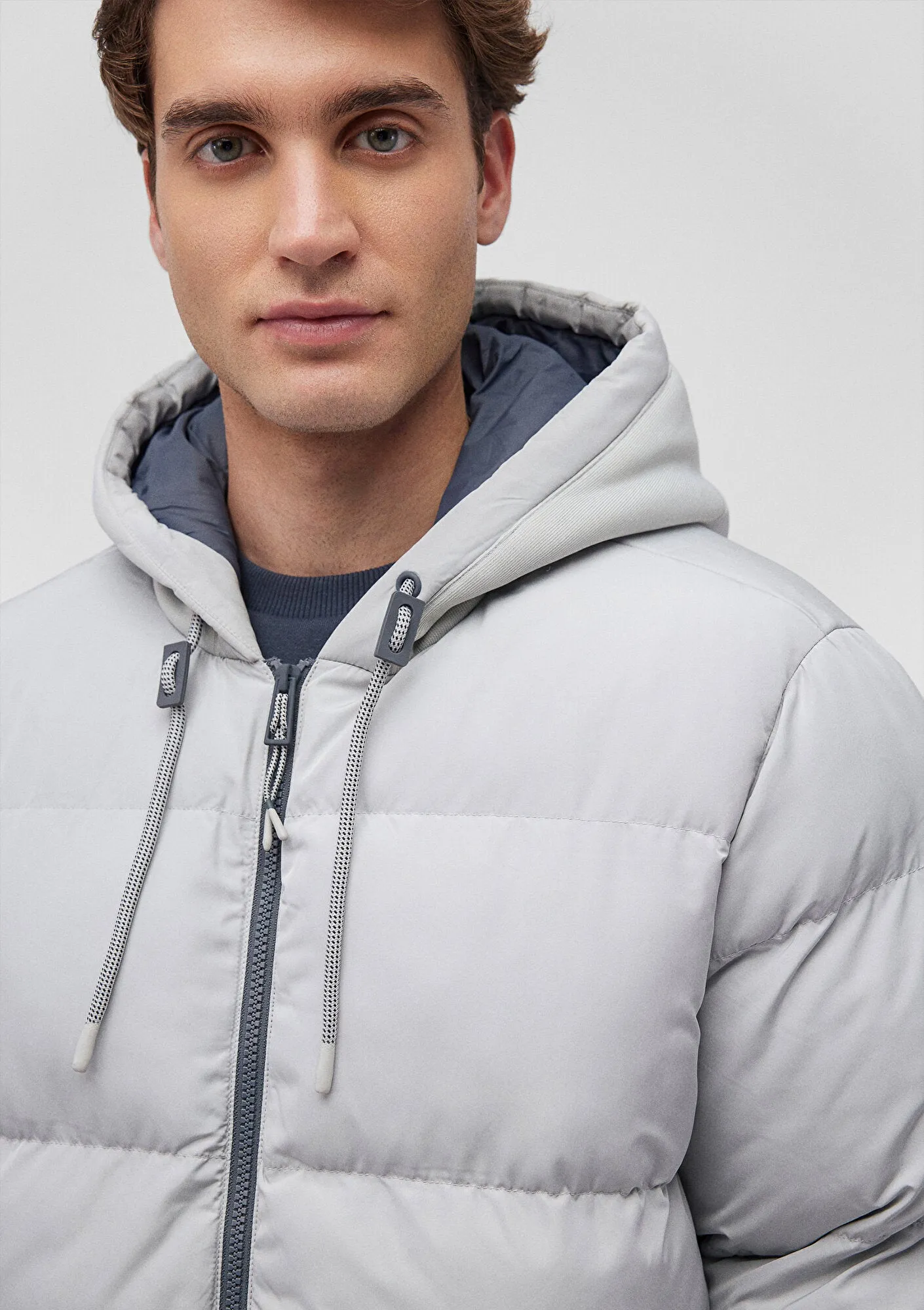 Hooded Grey Jacket