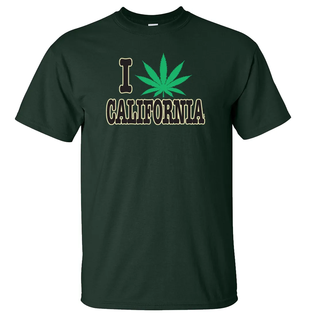 I Love Pot California Asst Colors T-shirt/tee