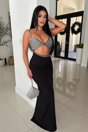 ICED IN JEWELS DRESS