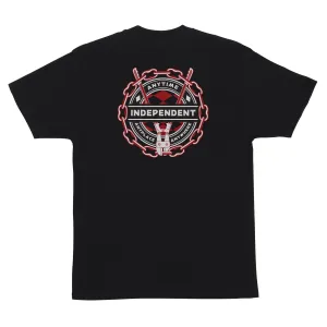 INDEPENDENT Anytime Anywhere Chain Tee Black