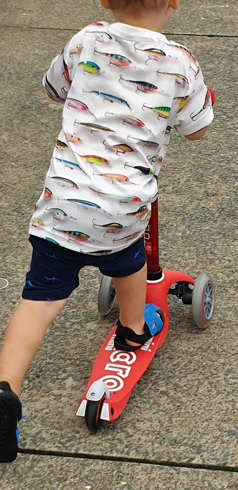 Kids Bright Lure Fishing T-shirt