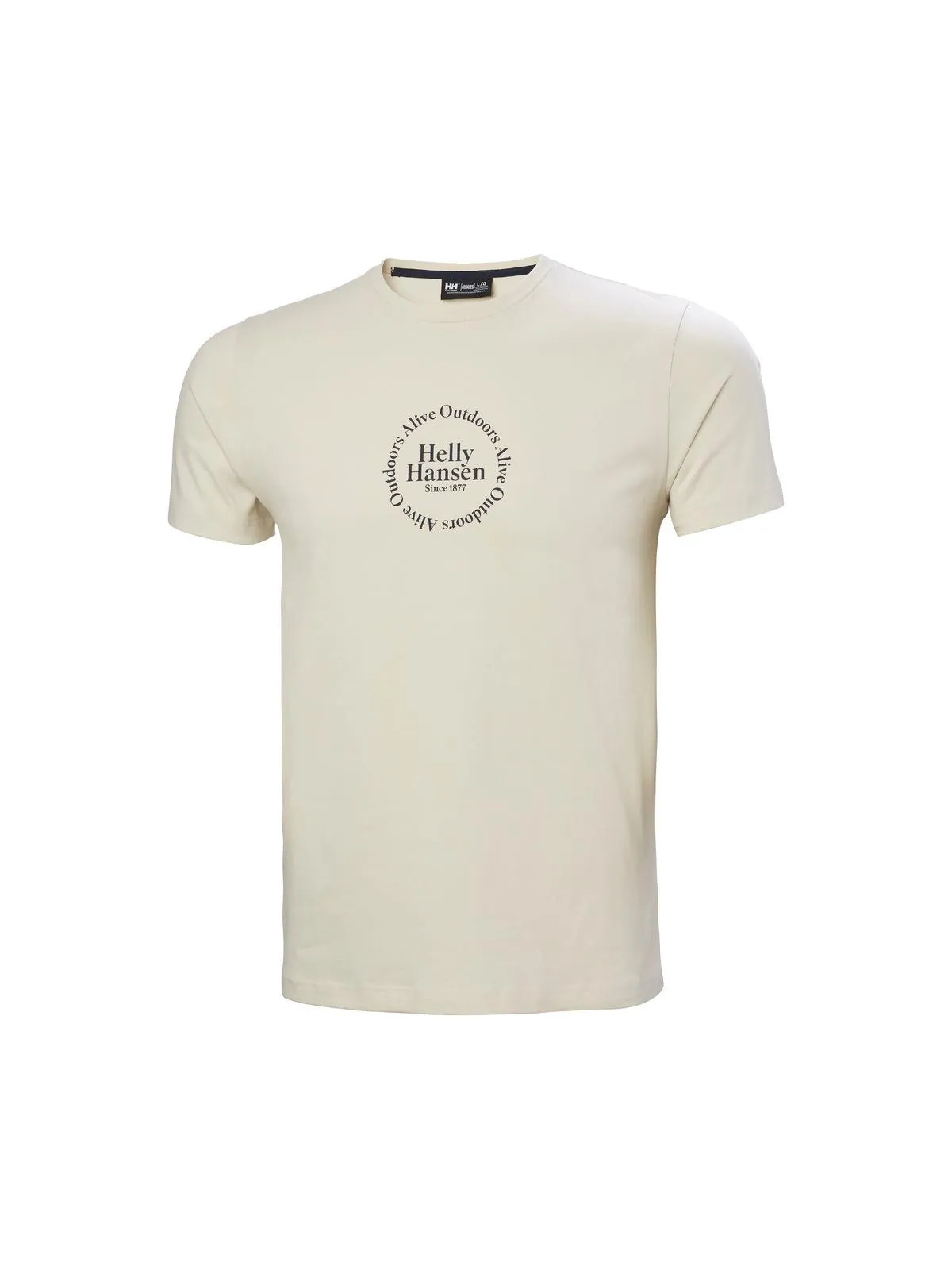 Koszulka HELLY HANSEN Core Graphic T beżowy