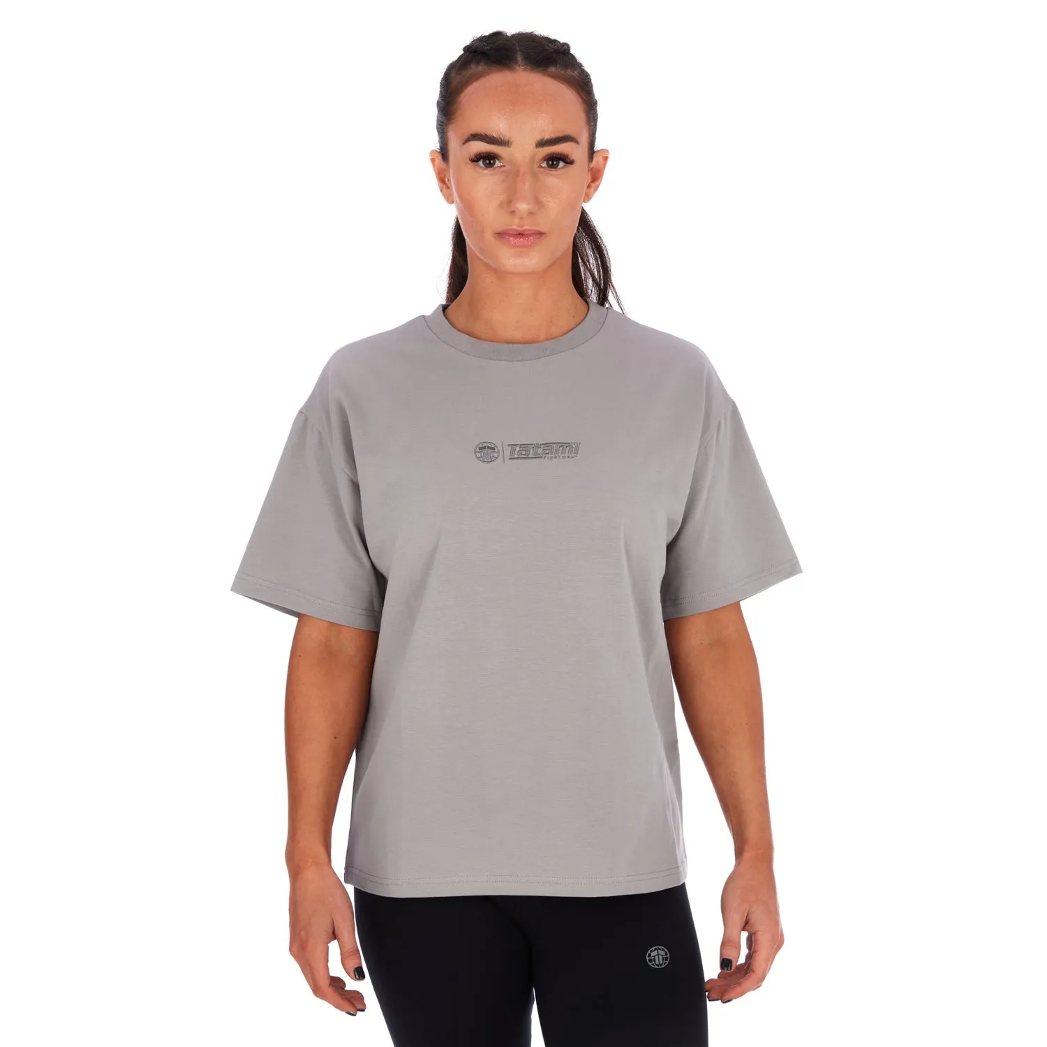 Ladies Brand T-Shirt - Grey