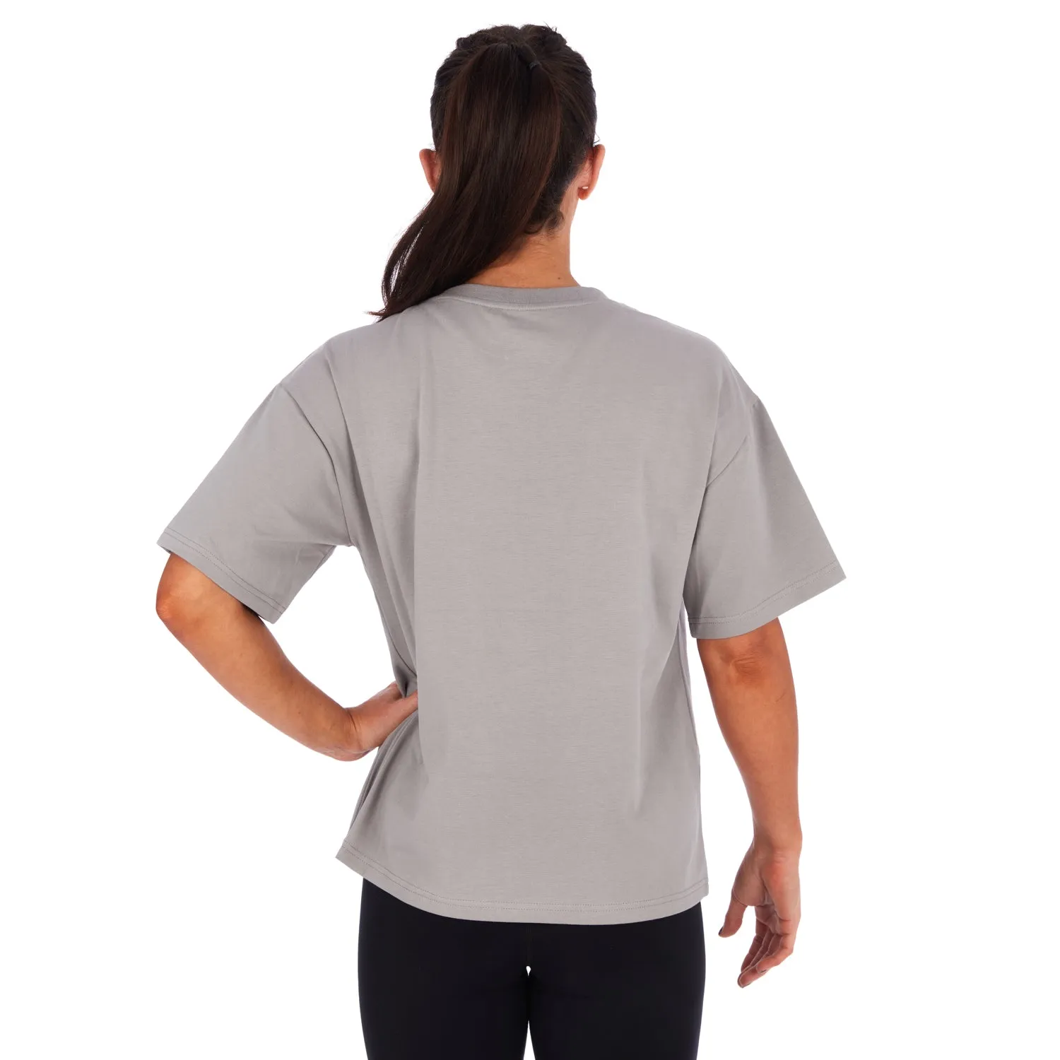 Ladies Brand T-Shirt - Grey