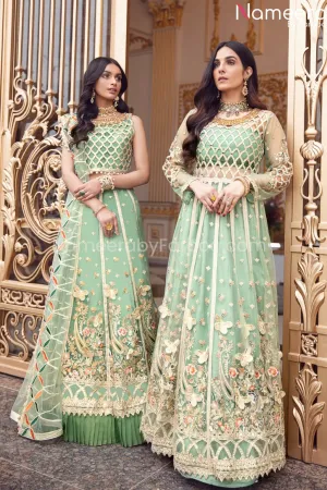 Latest Maxi Dress Pakistani for Wedding Party #BP184