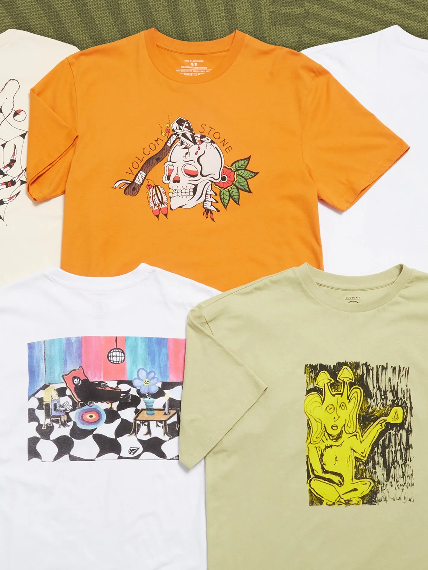 Lintell T-Shirt - SAFFRON