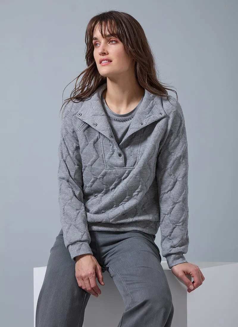 Loretta Quilted Pullover