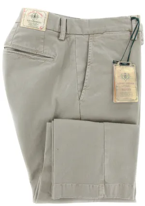 Luigi Borrelli Beige Pants – Size: 32 US / 48 EU