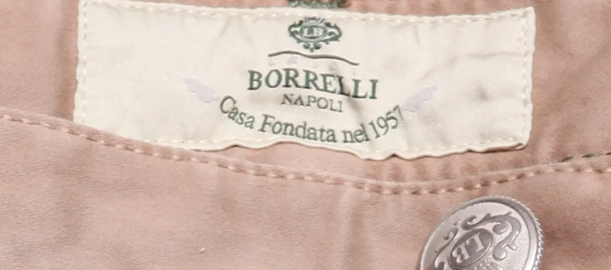 Luigi Borrelli Beige Pants